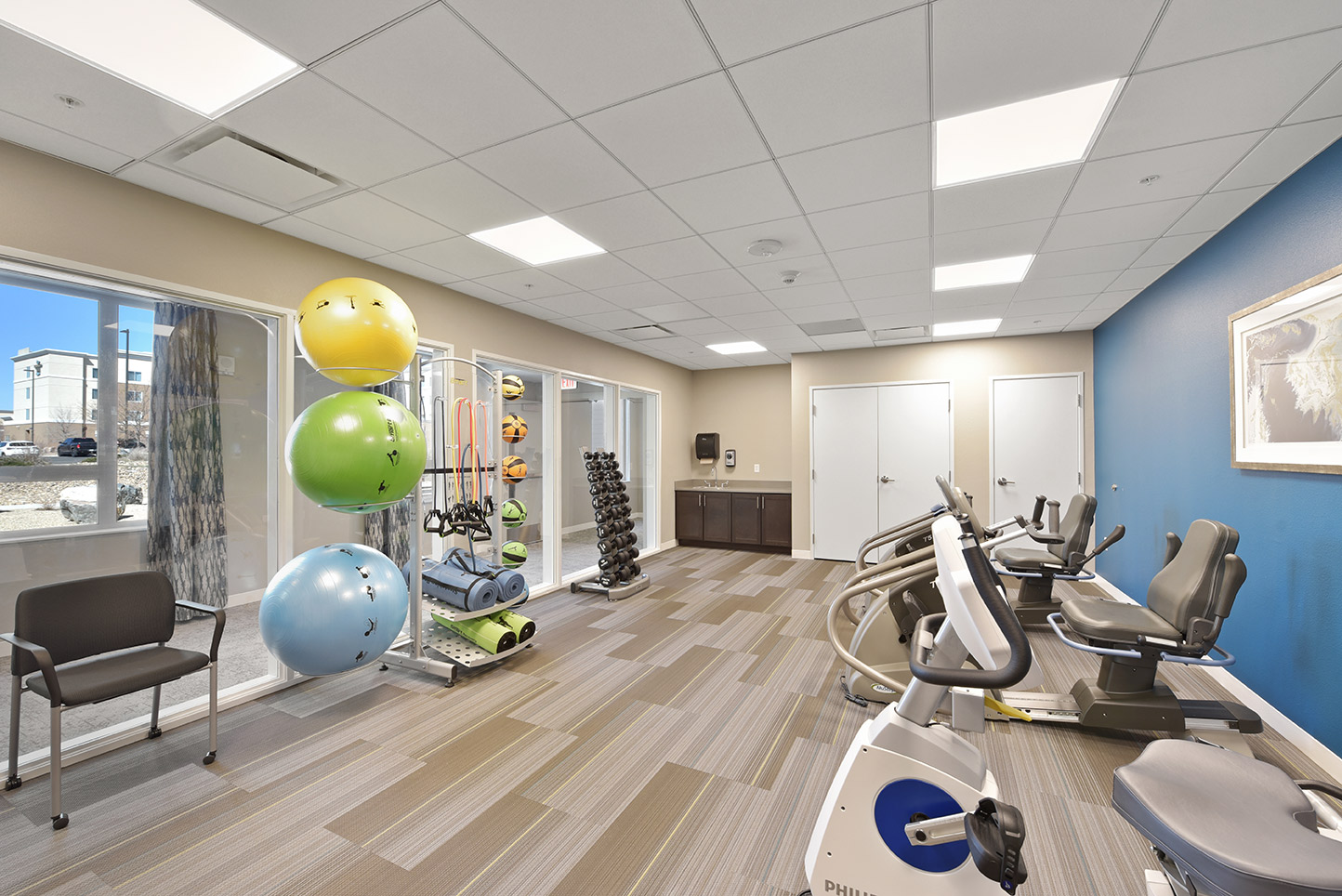 The Lodge at Greeley fitness center